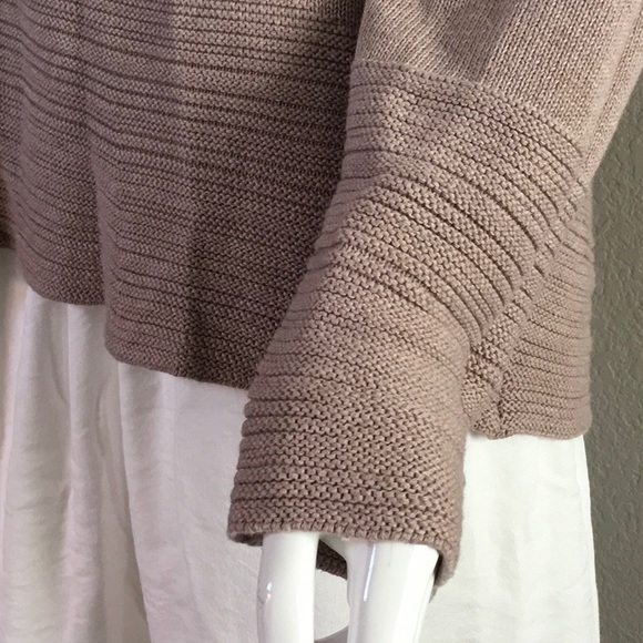 Wool Blend Kevin Klein Cowl-Neck Sweater - Picture 3 of 6